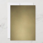 50e Jubileum feest gouden bruiloft Kaart (Achterkant)