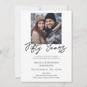 50e Jubileum foto Kaart (Voorkant)