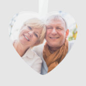 50e Jubileum Foto zacht Waterverf leest Ornament (achterkant)