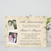 50e Jubileum - Fotouitnodigingen - Nu en dan Kaart (Staand voorkant)