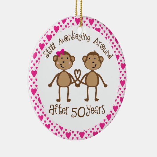 50e Jubileum Gift Ornament (Rechts)