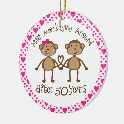 50e Jubileum Gift Ornament (Links)