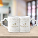 50e Jubileum Gold Dust Confetti Loversmokken<br><div class="desc">Personaliseer je met de namen en het trouwjaar van het gelukkige paar. Een leuk,  uniek en aanpasbaar geschenk om iemands gouden trouwdag te vieren. Ontworpen door: Thisnotme©</div>