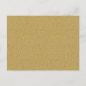 50e Jubileum Gold Dust Confetti Save the Date Aankondigingskaart (Achterkant)