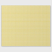 50e Jubileum Gold Hearts Cadeaupapier (Vlak)