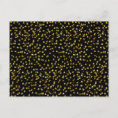 50e Jubileum Gold Hearts Save the Date Aankondigingskaart (Achterkant)