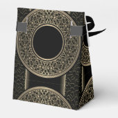 50e Jubileum Gold Medallion Tent Favor Box Bedankdoosjes (Achterkant)