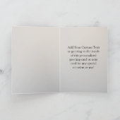 50e Jubileum | Gold Script Kaart (Binnen)