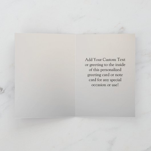 50e Jubileum | Gold Script Kaart (Binnen)