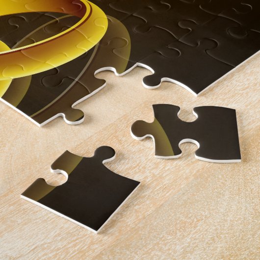 50e Jubileum | Gold Script Legpuzzel (Zijkant)