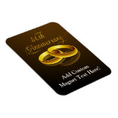 50e Jubileum | Gold Script Magneet (Rechterzijde)