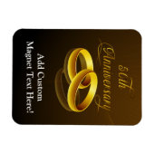50e Jubileum | Gold Script Magneet (Horizontaal)