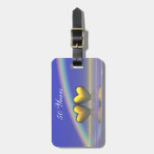 50e Jubileum Golden Hearts Bagagelabel (Voorkant verticaal)