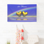 50e Jubileum Golden Hearts Banner (Insitu)