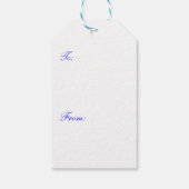 50e Jubileum Golden Hearts Cadeaulabel (Achterkant)