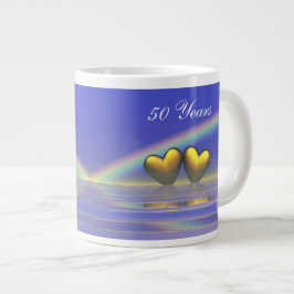 50e Jubileum Golden Hearts Grote Koffiekop