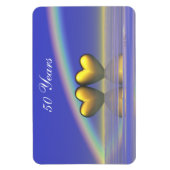 50e Jubileum Golden Hearts Magneet (Verticaal)