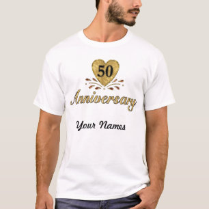 50e Jubileum - Goud T-shirt