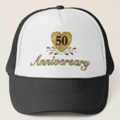 50e Jubileum - Goud Trucker Pet (Voorkant)