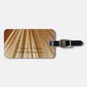 50e Jubileum gouden bruiloft Jubileum tas Bagagelabel (Voorkant horizontaal)