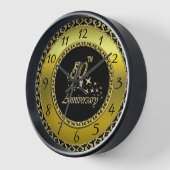 50e Jubileum gouden en zwarte feestdag (Hoek)