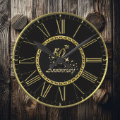 50e Jubileum, gouden en zwarte feestdag 3 Ronde Klok