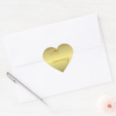 50E Jubileum gouden Sticker (Envelop)