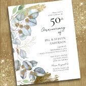 50e Jubileum Griekenland Eucalyptus Sage Invitati