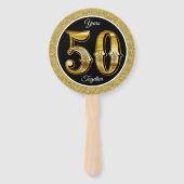 50e Jubileum Handwaaier (Achterkant)