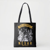 50e Jubileum Herdenking K9 Canvas tas (Voorkant)