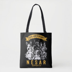 50e Jubileum Herdenking K9 Canvas tas
