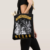 50e Jubileum Herdenking K9 Canvas tas (Dichtbij)