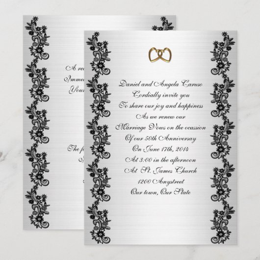 50e Jubileum hernieuwing zwarte grens Kaart (Voorkant / Achterkant)