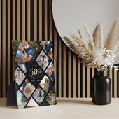 50e Jubileum Infinity Love Fotocollage Gift Fotoplaat