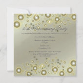 50e JUBILEUM / JUBILEUM GOLDEN/LUXE PAPIER Kaart (Achterkant)