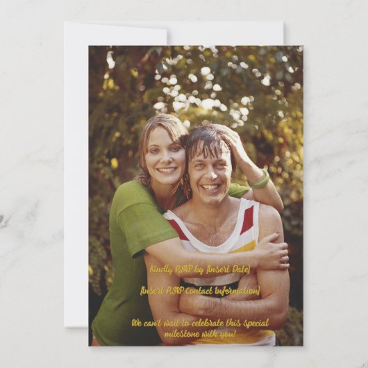 50e Jubileum Kaart (Achterkant)