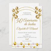 50e Jubileum Kaart (Voorkant / Achterkant)