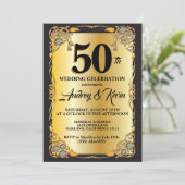 50e Jubileum Kaart (Staand voorkant)