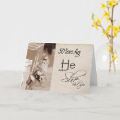 50e Jubileum Kaart voor bruiloft - 50 prachtige ja (Gele Bloem)