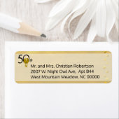 50e Jubileum Lovebirds Etiket (Insitu)