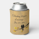 50e Jubileum Lovevogels Aangepast Blikjeskoeler (Blikje Achterkant)