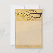 50e Jubileum Lovevogels Dank u wel Bedankkaart (Achterkant)