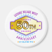 50e Jubileum Magnet (Voorkant)