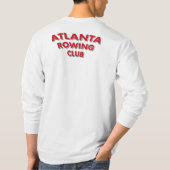 50e Jubileum Mannen Basic T-shirt met lange mouwen (Achterkant)