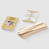 50e Jubileum, met Afbeelding Handwaaier (Niet-gemonteerd)