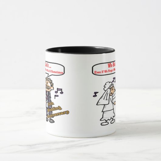 50e Jubileum Mok bruiloft (Midden)