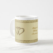 50e Jubileum Mok bruiloft (Voorkant links)