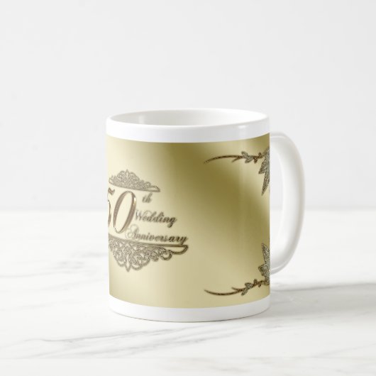 50e Jubileum Mok bruiloft (Voorkant rechts)