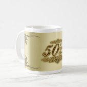 50e Jubileum Mok bruiloft (Voorkant links)