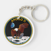 50e Jubileum Moon Landing, Apollo 11 insignia: Sleutelhanger (Achterkant)